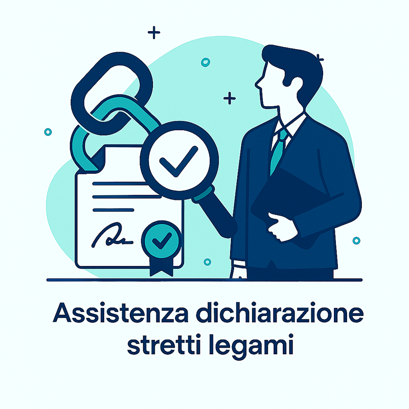 Assistenza dichiarazione stretti legami